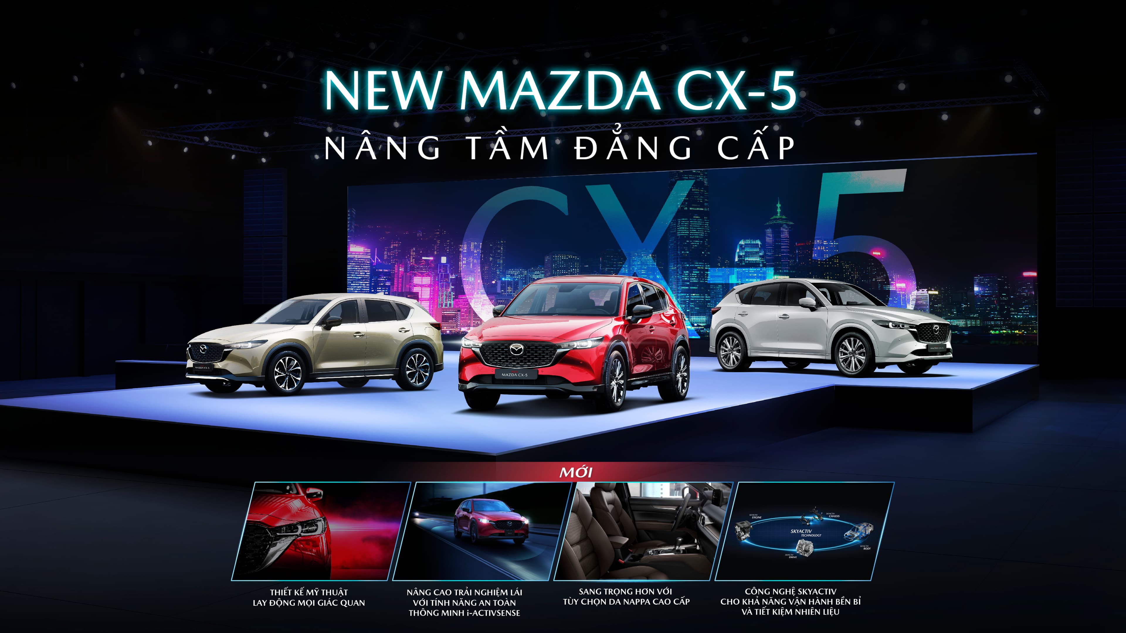 So sánh các phiên bản New Mazda CX-5
